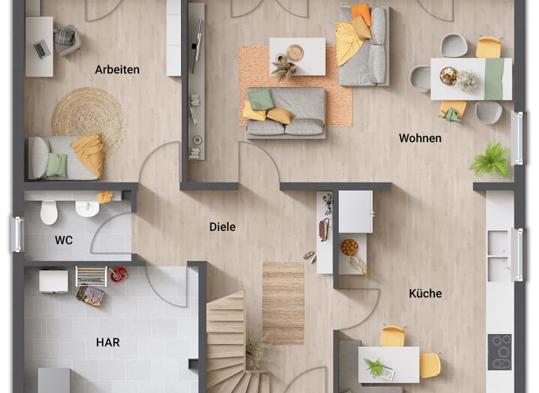 Einfamilienhaus zum Kauf - Erstbezug provisionsfrei 448.500 € 5 Zimmer 166 m² 679 m² Grundstück Zur Riede Rethmar Sehnde 31319