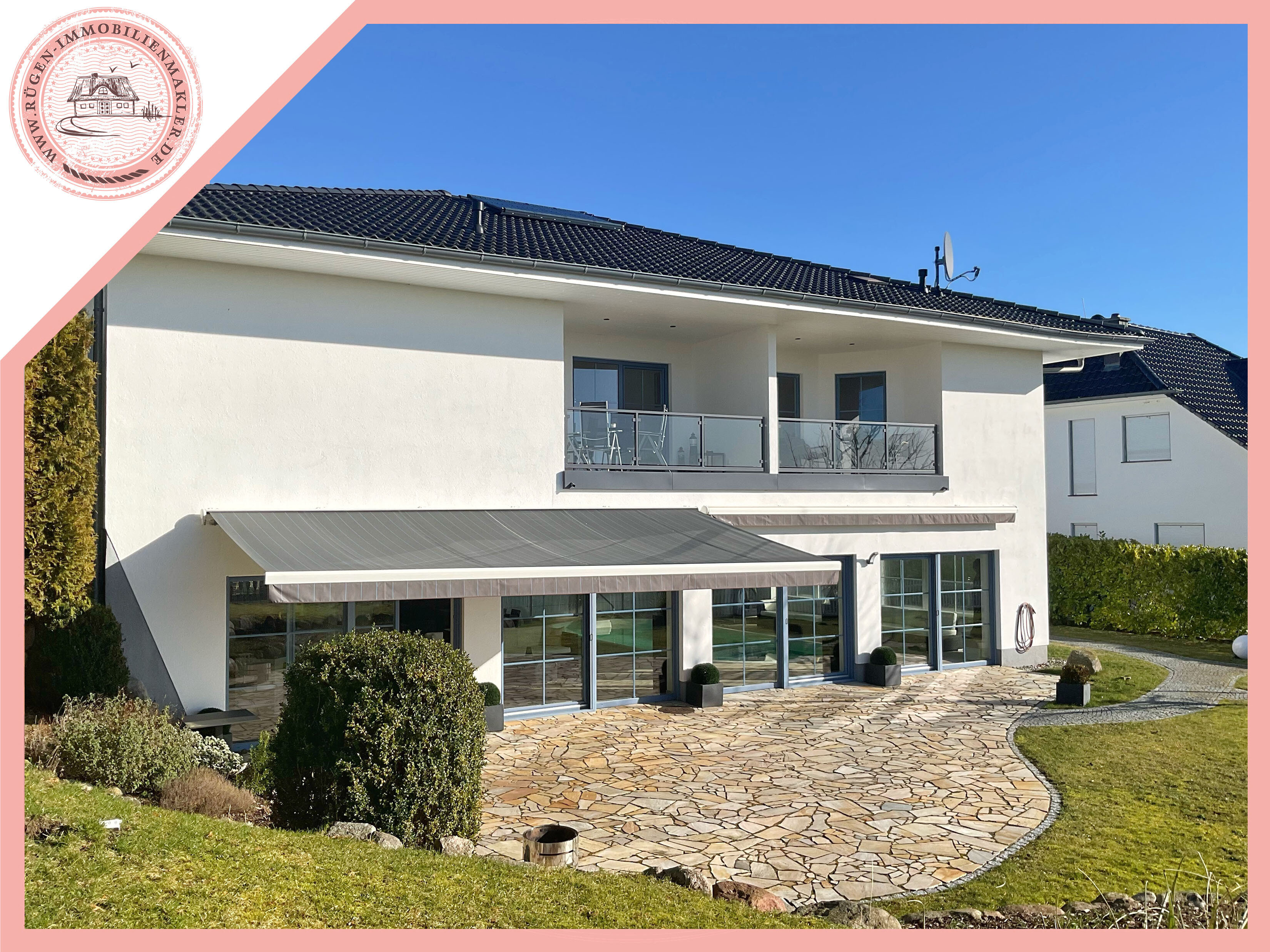 Villa zum Kauf provisionsfrei 1.150.000 € 6 Zimmer 360 m²<br/>Wohnfläche 1.100 m²<br/>Grundstück Zu den Hünengräbern 10 Sassnitz Sassnitz 18546