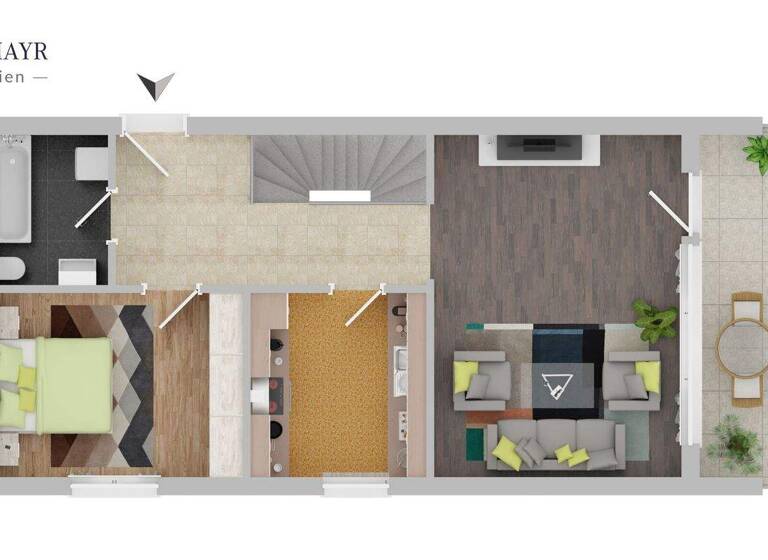 Wohnung zum Kauf 380.000 € 2,5 Zimmer 62,2 m² 1. Geschoss Maisach 82216