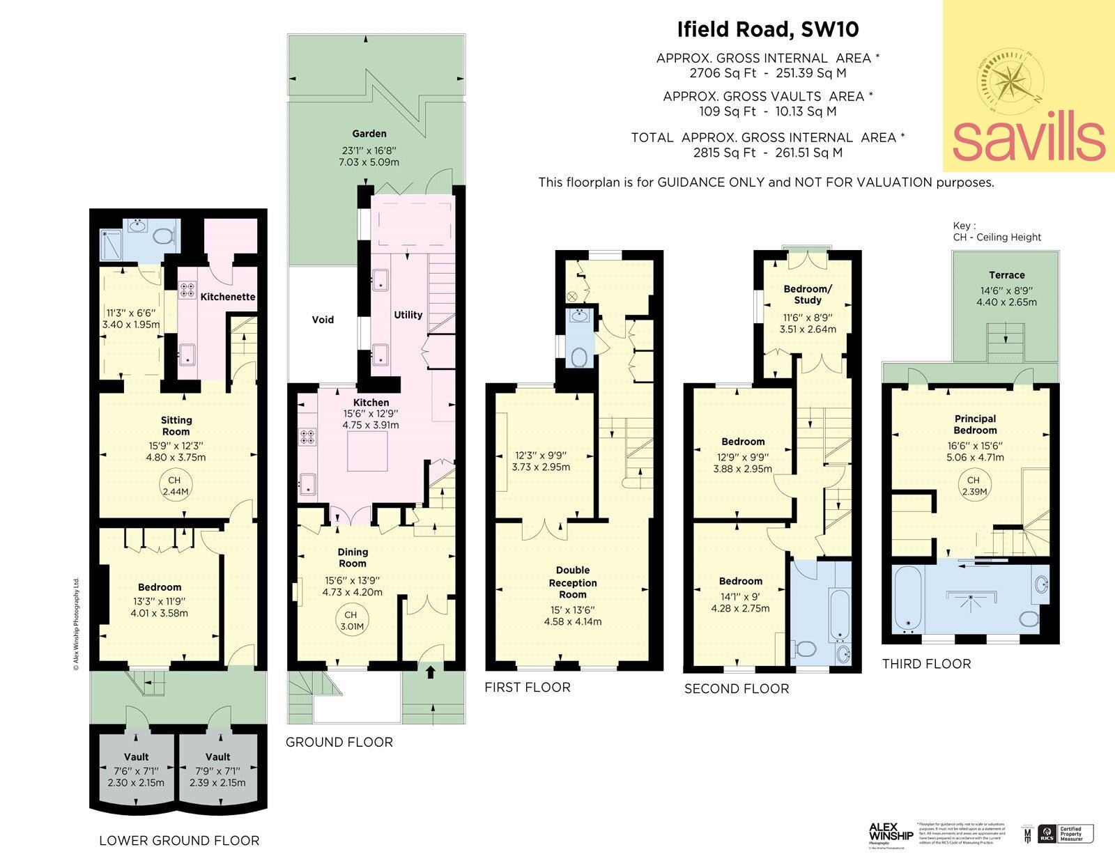 Haus zum Kauf provisionsfrei 3.823.625 € 6 Zimmer 261,5 m²<br/>Wohnfläche London SW10 9AF