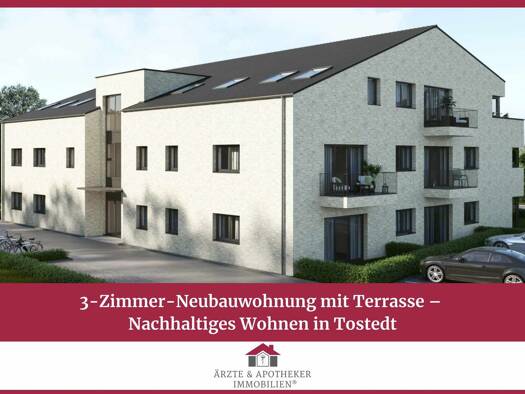 Wohnung zur Miete - Erstbezug 1.550 € 3 Zimmer 117 m² Todtglüsingen Tostedt / Todtglüsingen 21255