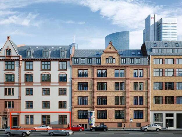Ladenfläche zur Miete provisionsfrei 4.500 € 128,3 m² Verkaufsfläche Elbestr. 50 Bahnhofsviertel Frankfurt 60329