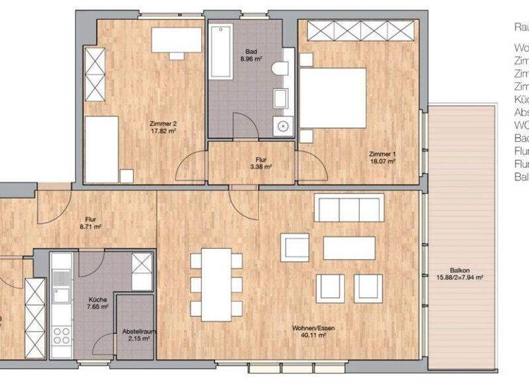 Wohnung zur Miete 2.121 € 4 Zimmer 130,3 m² 1. Geschoss frei ab sofort Wannsee Berlin-Zehlendorf 14109