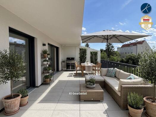 Terrassenwohnung zum Kauf - Erstbezug provisionsfrei 479.000 € 2 Zimmer 71,4 m² 1. Geschoss Kraxenweg 7 Krems an der Donau Krems an der Donau 3500