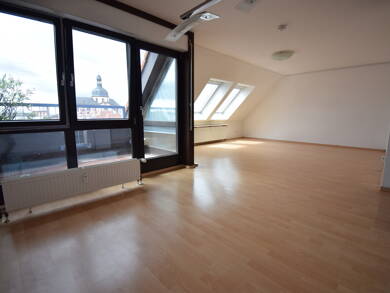 Wohnung zur Miete 680 € 1 Zimmer 60 m² Dachgeschoss, 5. Geschoss Mannheim / Innenstadt 68159
