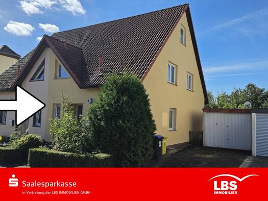 Doppelhaushälfte zum Kauf 272.300 € 5 Zimmer 110 m² 450 m² Grundstück Zscherben Teutschenthal 06179