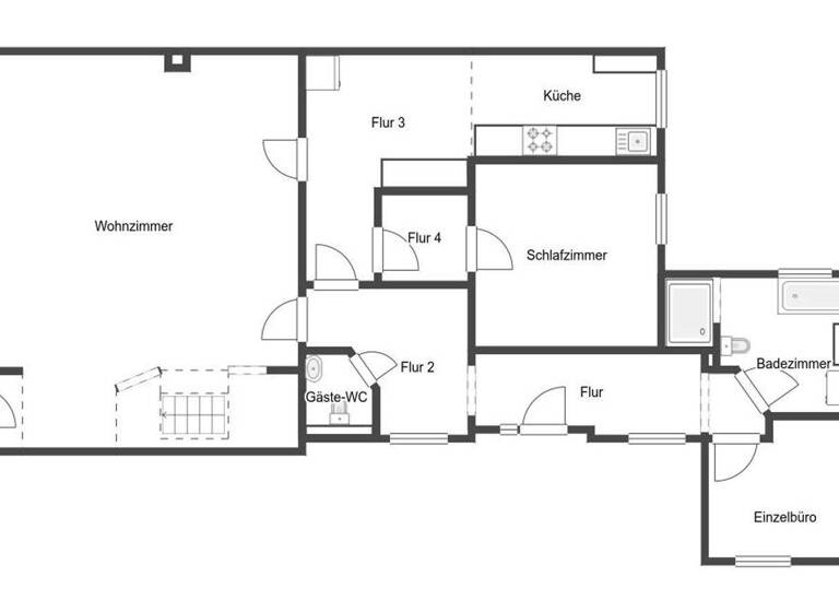 Wohnung zum Kauf 349.000 € 3,5 Zimmer 155 m² EG Hoheneggelsen Söhlde 31185