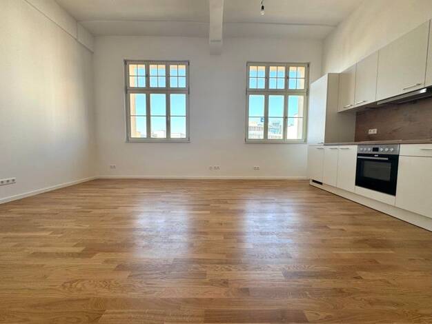Wohnung zur Miete - Erstbezug 1.171 € 4 Zimmer 95,2 m² 2. Geschoss Hallorenring 2c Innenstadt Halle (Saale), Stadt 06108