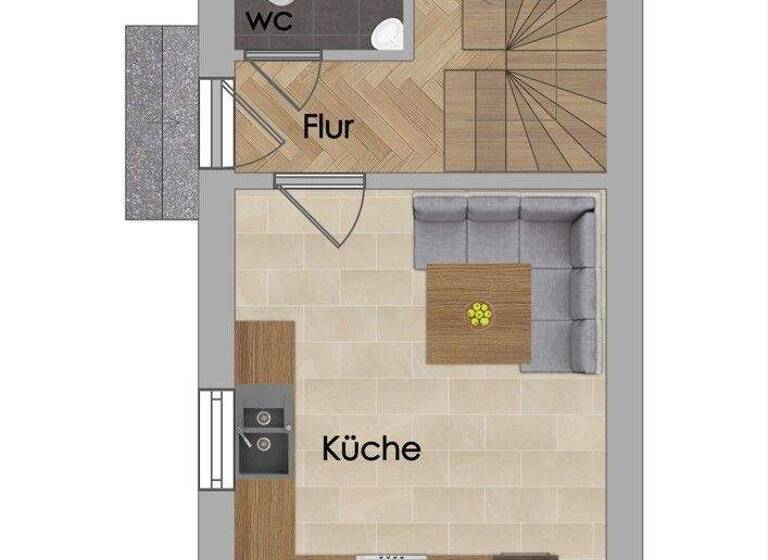 Doppelhaushälfte zum Kauf 145.000 € 2 Zimmer 55 m² 900 m² Grundstück Bobenheim Bobenheim-Roxheim 67244