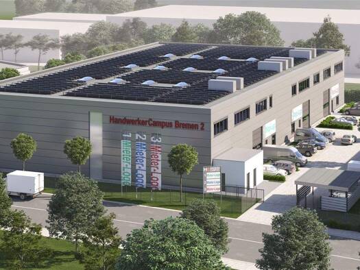 Lagerhalle zur Miete - Erstbezug 2.811 m² Lagerfläche teilbar ab 510 m² Industriehäfen Nord 28237