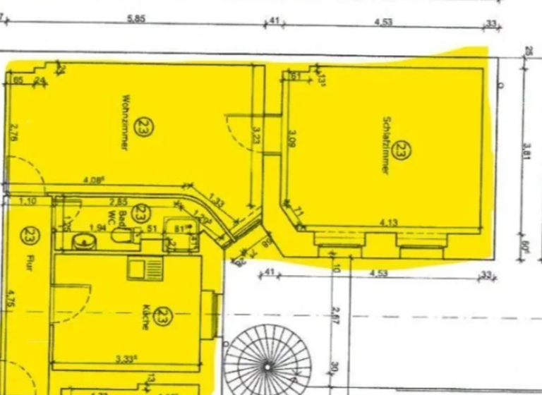 Wohnung zum Kauf 239.000 € 2 Zimmer 52,3 m²<br/>Wohnfläche 2.<br/>Geschoss ab sofort<br/>Verfügbarkeit Hansastr. 16 Gesundbrunnen Berlin 13409