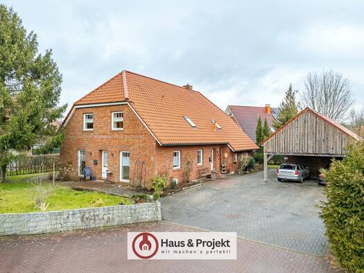 Einfamilienhaus zum Kauf 419.000 € 8 Zimmer 240 m² 974 m² Grundstück Holtrop Großefehn / Holtrop 26629