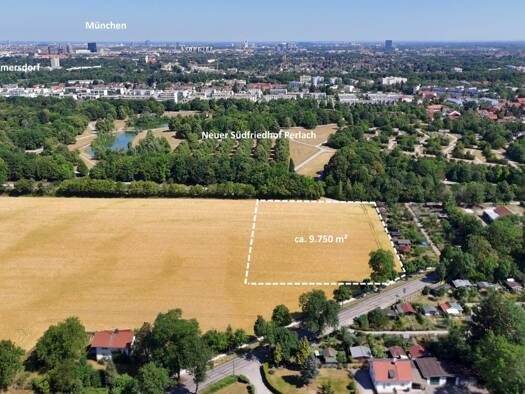 Landwirtschaftliche Fläche zum Kauf 695.000 € 9.752 m² 9.752 m² Grundstück Fasangartenstraße 28 Ramersdorf-Perlach München 81737