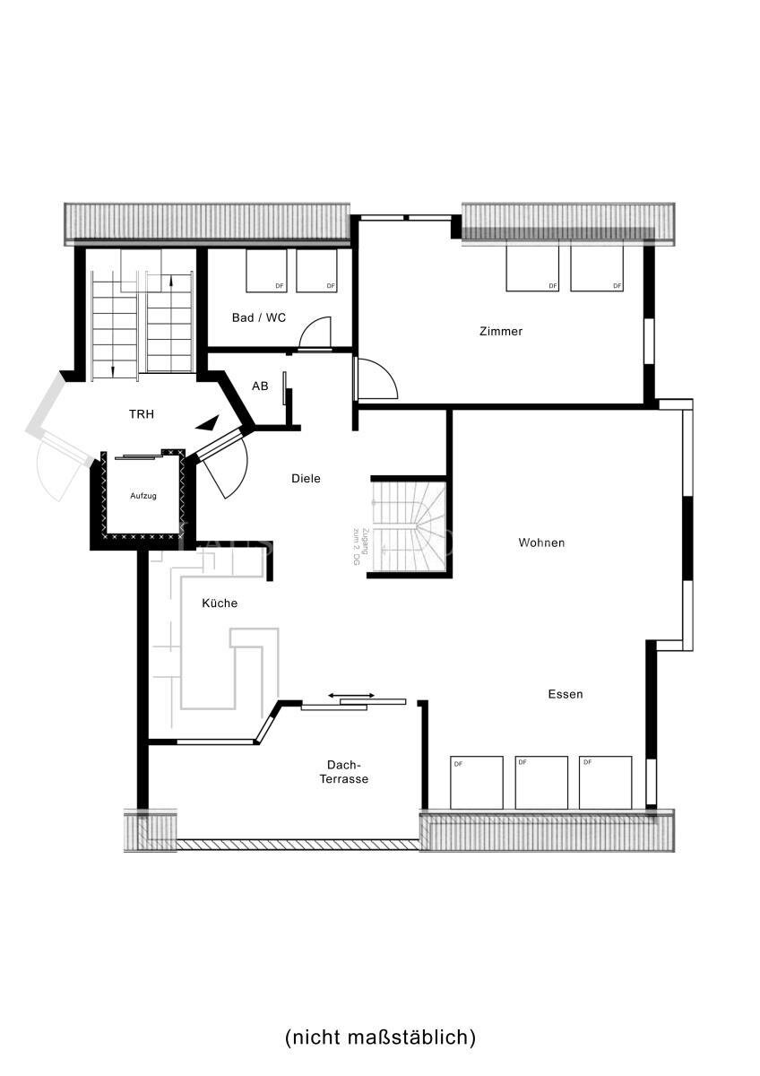 Maisonette zum Kauf 970.000 € 3,5 Zimmer 149 m²<br/>Wohnfläche 2.<br/>Geschoss Sonnenberg Stuttgart 70597