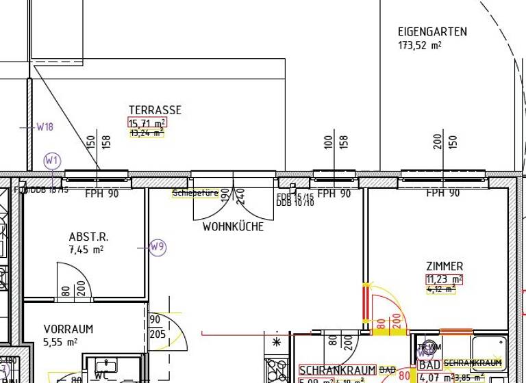 Wohnung zur Miete 1.275 € 2,5 Zimmer EG frei ab 01.05.2026 An der Zwerchwiese Wien 1190