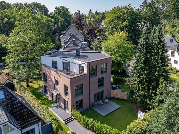 Stadthaus zum Kauf - Erstbezug 1.580.000 € 5 Zimmer 205 m² 368 m² Grundstück Hamburg 22587