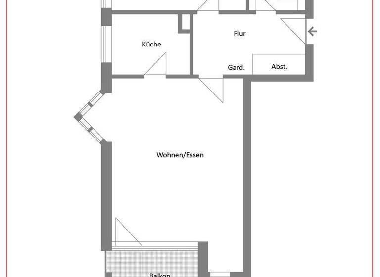 Wohnung zum Kauf 325.000 € 2 Zimmer 50 m² 4. Geschoss frei ab sofort Altenerding Erding 85435