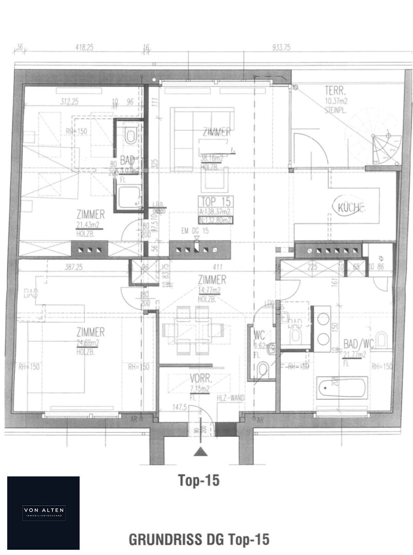 Wohnung zum Kauf 1.100.000 € 3 Zimmer 133 m²<br/>Wohnfläche 31.07.2025<br/>Verfügbarkeit Wien,Josefstadt 1080