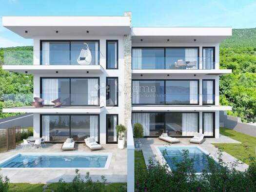 Wohnung zum Kauf 395.000 € 4 Zimmer 89 m² Geschoss 2/3 Smokvica Krmpotska, Novi Vinodolski Novi Vinodolski 51250