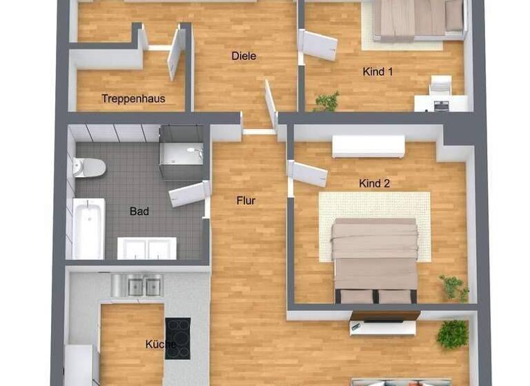 Wohnung zum Kauf 425.000 € 5 Zimmer 150 m² 3. Geschoss Stammheim Calw 75365
