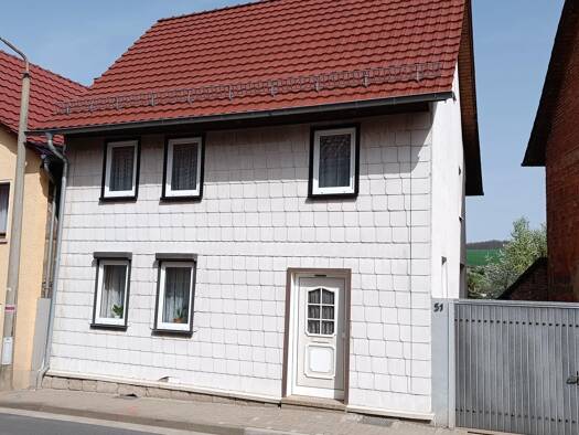 Einfamilienhaus zum Kauf 49.000 € 6 Zimmer 131 m² 528 m² Grundstück frei ab sofort Weißenborn-Lüderode Sonnenstein 37345