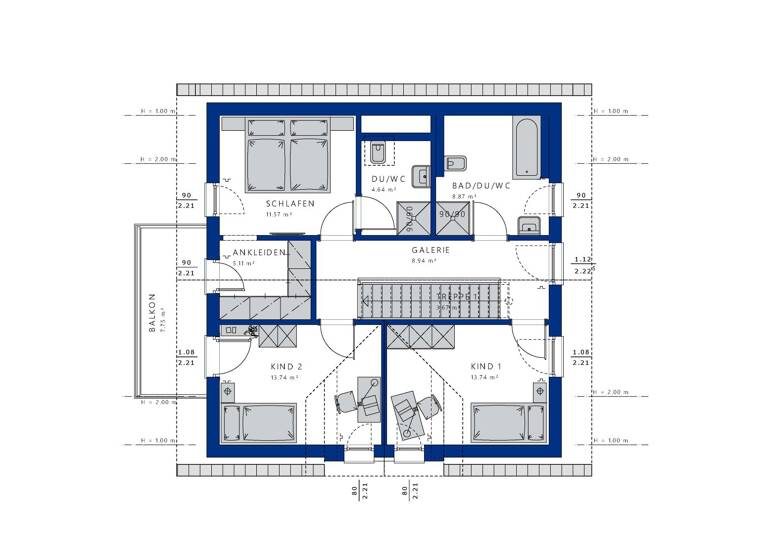 Haus zum Kauf 549.000 € 4 Zimmer 145 m² 1.205 m² Grundstück Niederzell Steinau an der Straße 36396