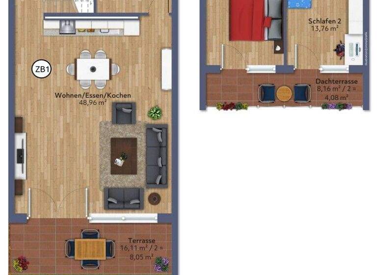 Wohnung zur Miete - Erstbezug 2.330 € 4,5 Zimmer 137,2 m² EG frei ab 01.06.2026 Steigenberg Penzberg 82377