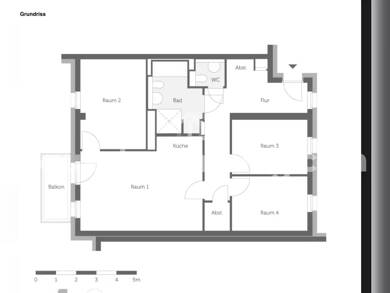 Wohnung zur Miete Tauschwohnung 940 € 4 Zimmer 90 m² 5. Geschoss Haselhorst Berlin 13599
