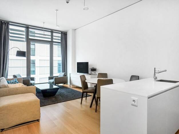 Wohnung zur Miete 1.800 € 2 Zimmer 60 m² 3. Geschoss Mühlenstraße 60 Friedrichshain Berlin 10243