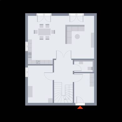 Doppelhaushälfte zum Kauf - Neubau provisionsfrei 498.700 € 4 Zimmer 141,8 m² 680 m² Grundstück Hesselbronn Kupferzell 74635