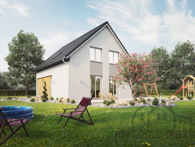 Villa zum Kauf provisionsfrei 696.500 € 5 Zimmer 127 m² 1.470 m² Grundstück Emskirchen Emskirchen 91448