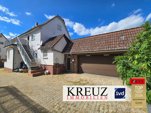 Mehrfamilienhaus zum Kauf 399.000 € 6,5 Zimmer 173 m² 498 m² Grundstück Nauheim 64569