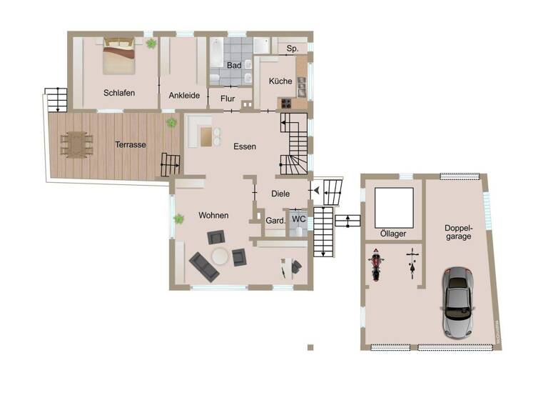 Mehrfamilienhaus zum Kauf 998.000 € 10 Zimmer 264 m² 1.600 m² Grundstück Salach 73084