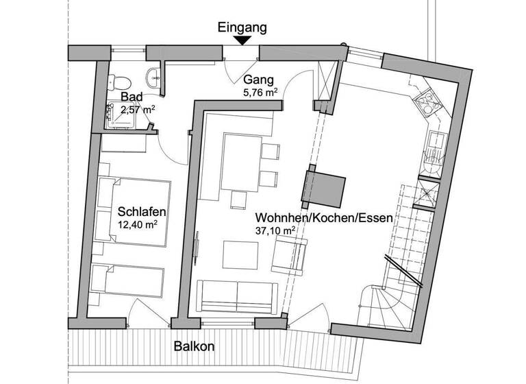 Wohnung zum Kauf 595.000 € 5 Zimmer 116,4 m² 2. Geschoss Zell am See 5700