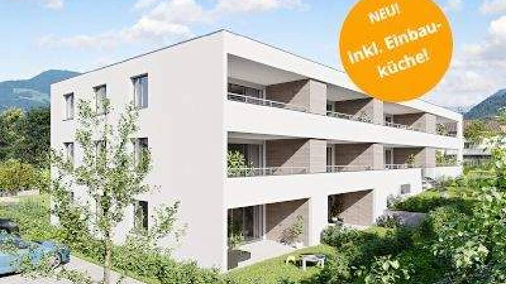 Terrassenwohnung zum Kauf - Erstbezug provisionsfrei 570.000 € 4 Zimmer 85,1 m² EG Beim Feldgatter 5 Frastanz 6820
