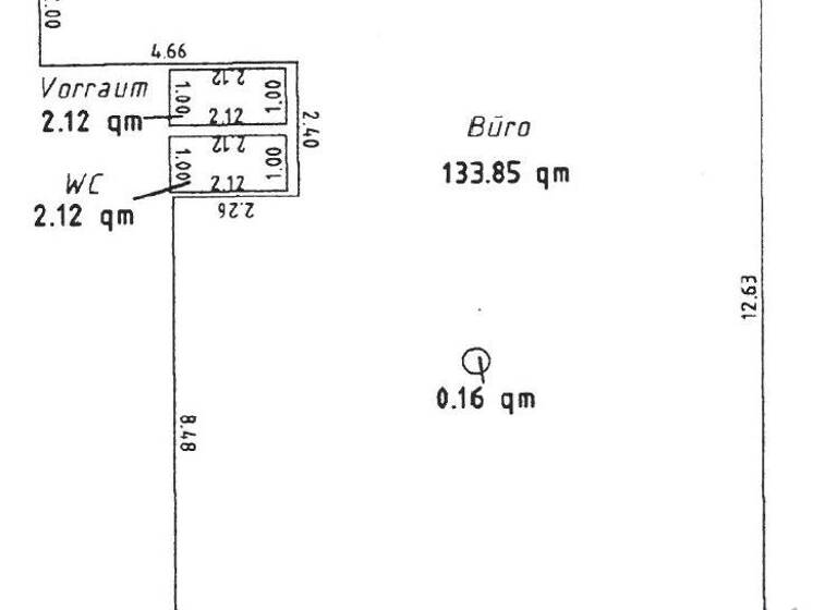 Bürogebäude zur Miete 137,9 m² Bürofläche Friedrichstraße 55 Büro 2 Schönebeck Schönebeck (Elbe) 39218
