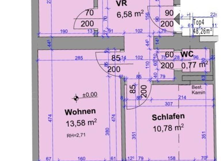 Wohnung zum Kauf 229.000 € 2 Zimmer 48,3 m² frei ab sofort Gründbergstraße 65a Pöstlingberg Linz 4040