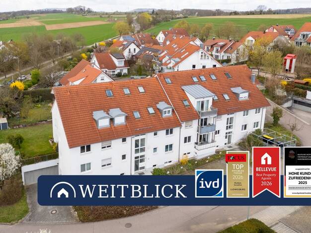 Wohnung zum Kauf 205.000 € 2 Zimmer 54,5 m² 1. Geschoss Bietigheim Bietigheim-Bissingen 74321