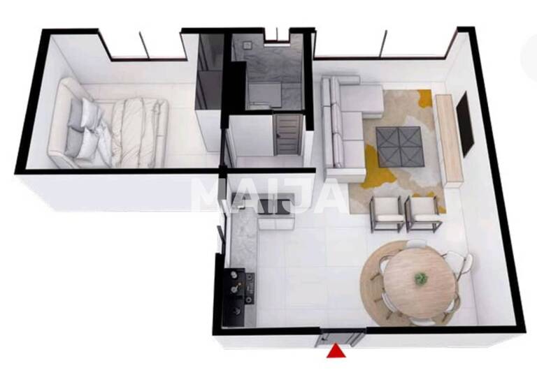 Studio zum Kauf 120.712 € 2 Zimmer 55 m²<br/>Wohnfläche EG<br/>Geschoss Almadies Almadies 12000