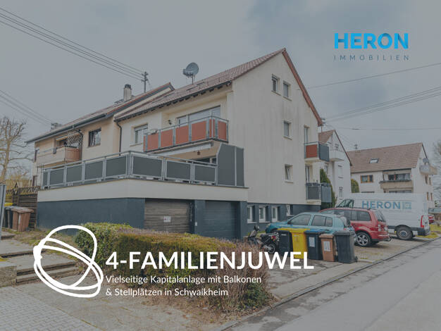 Mehrfamilienhaus zum Kauf 949.000 € 9 Zimmer 244 m² 258 m² Grundstück Schwaikheim 71409