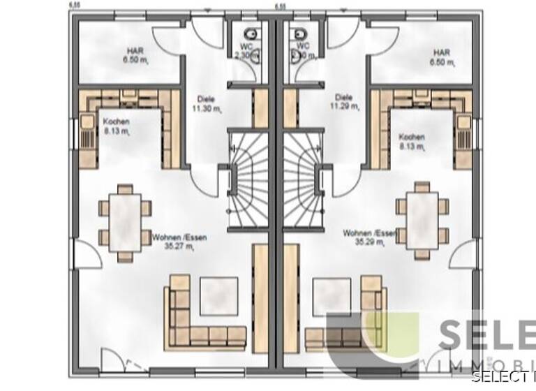 Haus zum Kauf - Erstbezug 399.800 € 5 Zimmer 170 m² 440 m² Grundstück Überherrn 66802