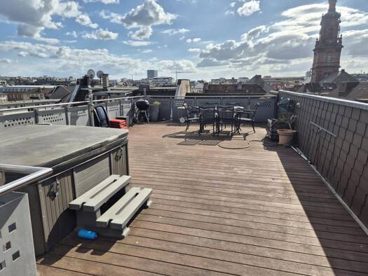 Penthouse zur Miete 1.300 € 4 Zimmer 95,2 m² 5. Geschoss frei ab sofort Quadrate Mannheim 68161