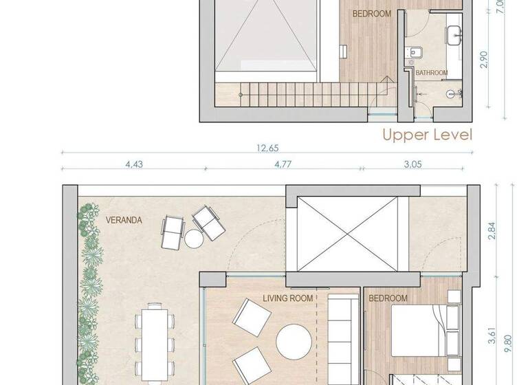 Maisonette zum Kauf - Erstbezug provisionsfrei 540.000 € 3 Zimmer 96,4 m² 1. Geschoss Maleme 730 14