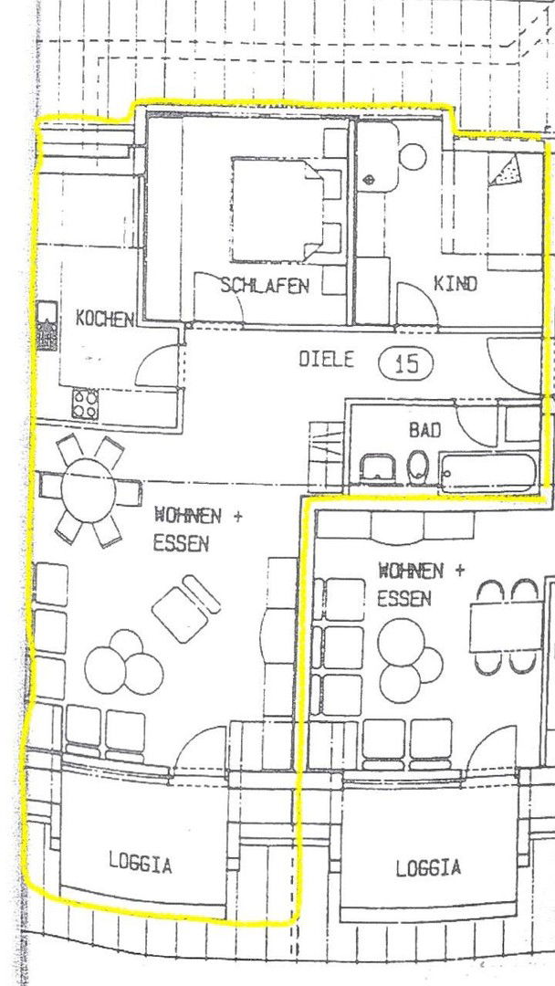 Maisonette zur Miete 1.100 € 4 Zimmer 95 m²<br/>Wohnfläche 2.<br/>Geschoss 15.03.2025<br/>Verfügbarkeit Büdingen Büdingen 63654