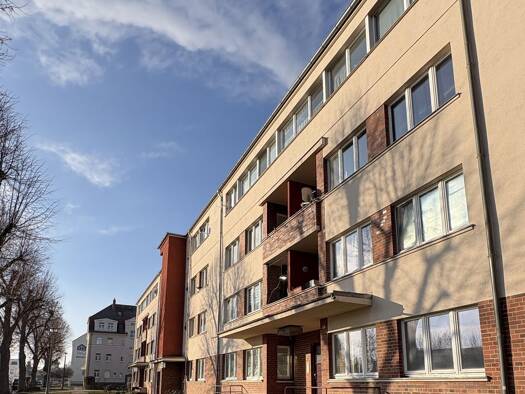 Wohnung zur Miete 450 € 3 Zimmer 49,5 m² EG frei ab sofort Goethestraße 17 Zwenkau 04442