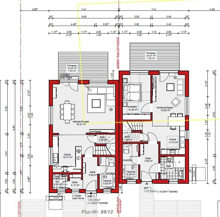 Doppelhaushälfte zum Kauf 545.000 € 4 Zimmer 145 m²<br/>Wohnfläche 400 m²<br/>Grundstück Winzenheim Bad Kreuznach 55545