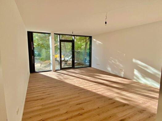 Terrassenwohnung zur Miete - Erstbezug 1.400 € 2 Zimmer 96,5 m² Geschoss EG/5 frei ab 15.01.2027 Danziger Straße 8 Sanderau Würzburg 97072