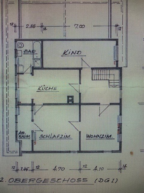 Wohnung zur Miete 850 € 3,5 Zimmer 106 m²<br/>Wohnfläche 01.03.2025<br/>Verfügbarkeit Pfarrgasse 1 Loffenau Loffenau 76597