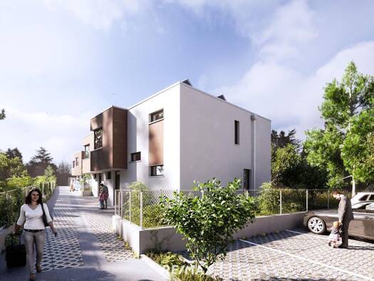 Reihenmittelhaus zum Kauf - Erstbezug 399.400 € 4 Zimmer 108 m² Ladendorf 2126