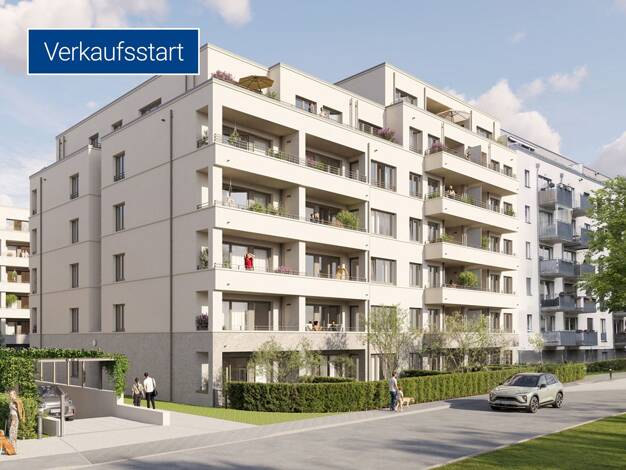Wohnung zum Kauf - Erstbezug provisionsfrei 389.750 € 2 Zimmer 46,7 m² 1. Geschoss Hardangerstraße Pankow Pankow 13189